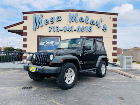 2010 Jeep Wrangler for sale at MEGA MOTORS in South Houston TX