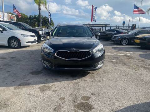 2014 Kia Cadenza for sale at America Auto Wholesale Inc in Miami FL
