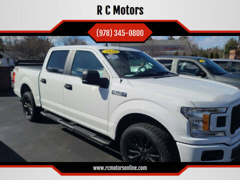2020 Ford F-150 for sale at R C Motors in Lunenburg MA