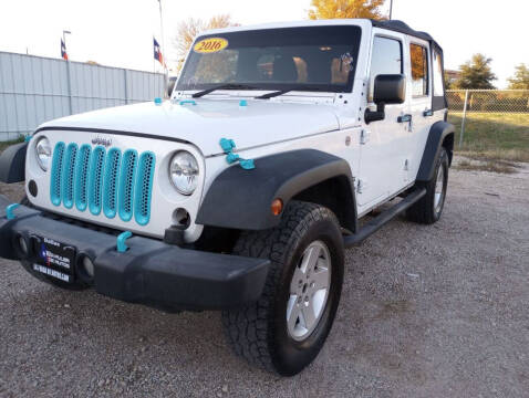 2016 Jeep Wrangler Unlimited for sale at LA PULGA DE AUTOS in Dallas TX