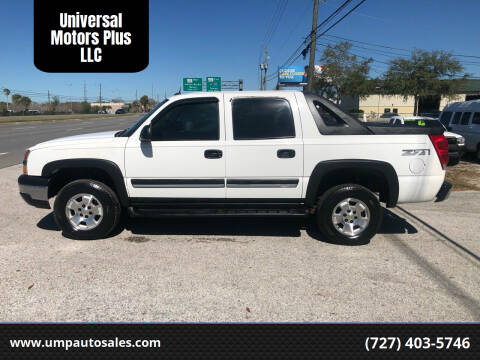 2004 Chevrolet Avalanche for sale at Universal Motors Plus LLC in Largo FL