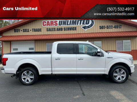 2018 Ford F-150 for sale at Cars Unlimited in Marshall MN