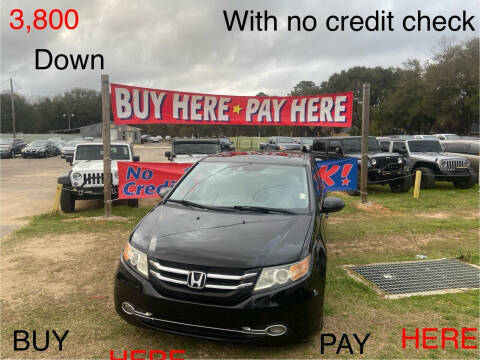 2015 Honda Odyssey for sale at First Choice Financial LLC in Semmes AL