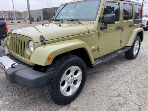 2013 Jeep Wrangler Unlimited for sale at The Car Guys in Hyannis MA