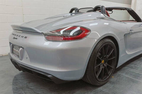 2016 Porsche Boxster Spyder