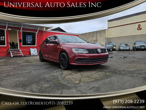 2018 Volkswagen Jetta for sale at Universal Auto Sales Inc in Salem OR