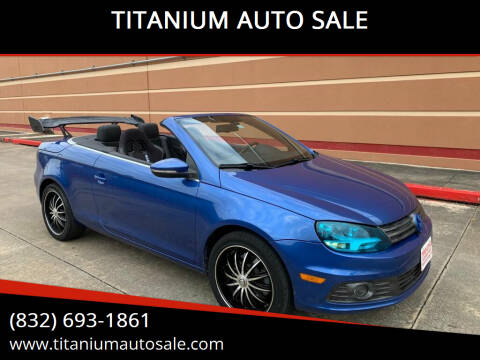 2012 Volkswagen Eos for sale at TITANIUM AUTO SALE in Houston TX