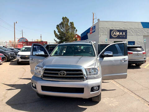2014 Toyota Sequoia for sale at AMAX Auto LLC in El Paso TX