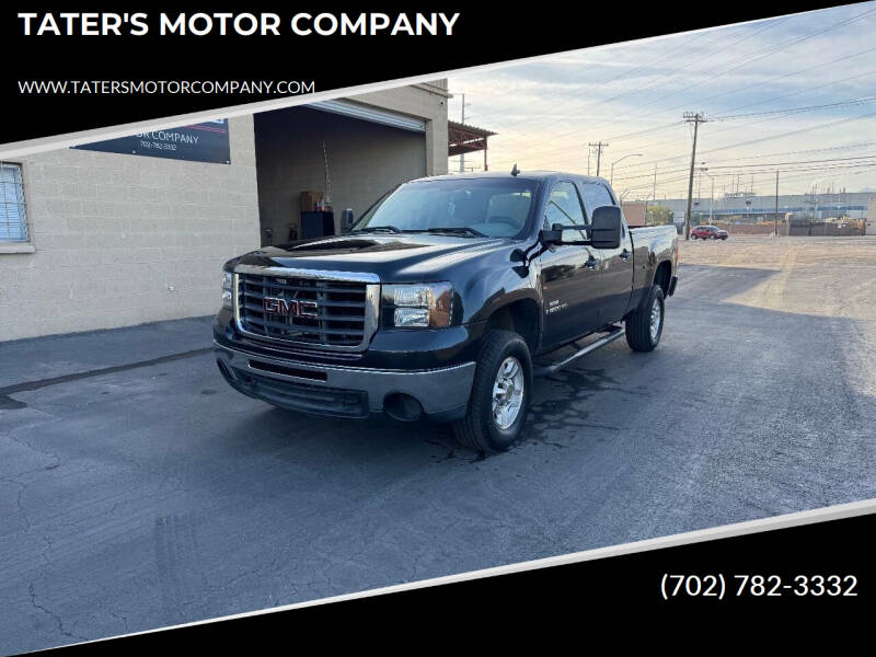 2009 GMC Sierra 2500HD for sale at TATER'S MOTOR COMPANY in North Las Vegas NV