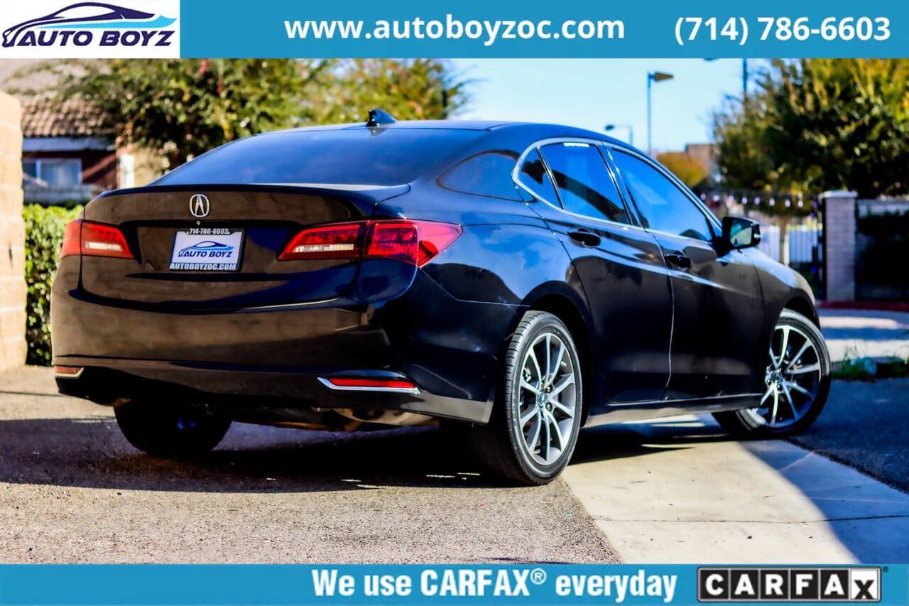 2015 Acura TLX for sale at Auto Boyz in Garden Grove, CA