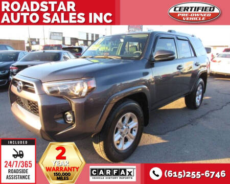 2021 Toyota 4Runner for sale at Roadstar Auto Sales Inc in Nashville TN