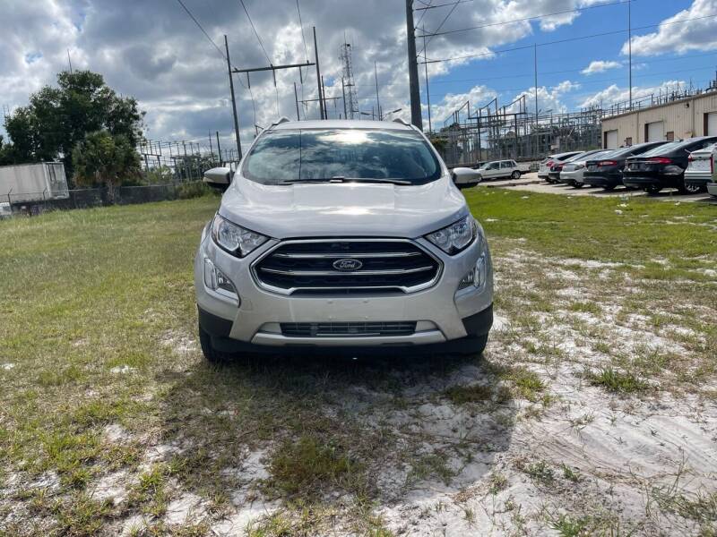 2020 Ford EcoSport for sale at DAVINA AUTO SALES in Longwood FL