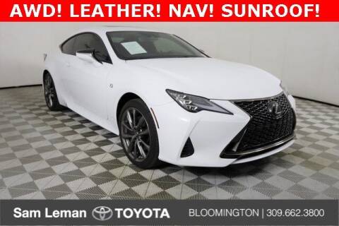 2020 Lexus RC 300 for sale at Sam Leman Toyota Bloomington in Bloomington IL