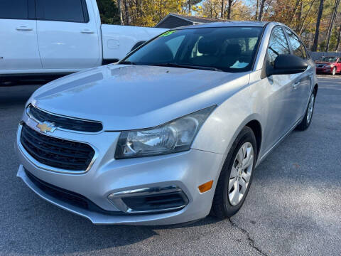 2015 Chevrolet Cruze for sale at Mira Auto Sales in Raleigh NC