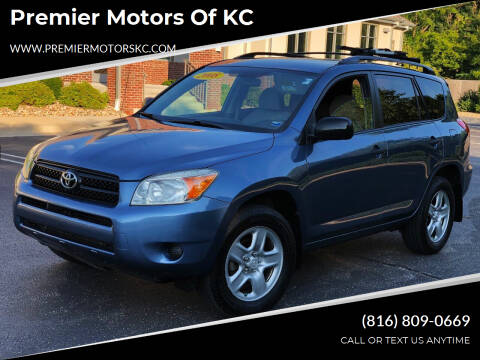 2008 Toyota RAV4 for sale at Premier Motors of KC in Kansas City MO