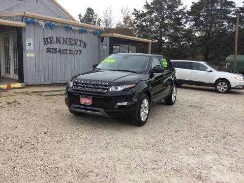 2015 Land Rover Range Rover Evoque for sale at Bennett Etc. in Richburg SC