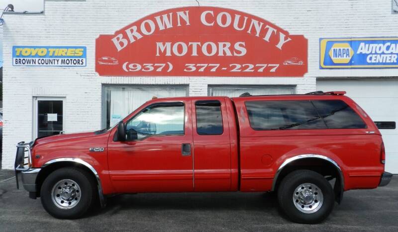 2001 Ford F-250 Super Duty for sale at Brown County Motors in Russellville OH
