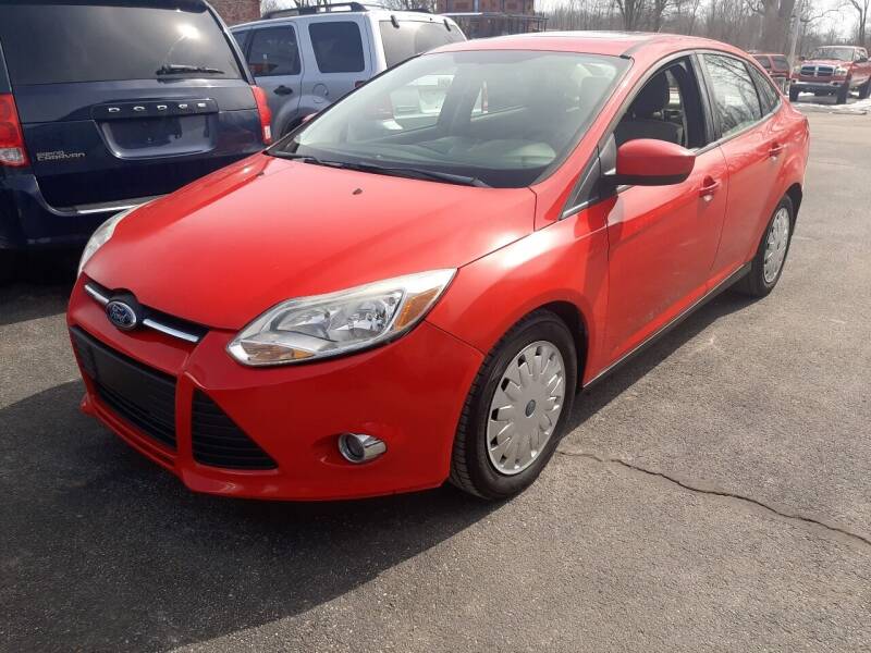 2012 Ford Focus for sale at Faithful Cars Auto Sales in North Branch MI