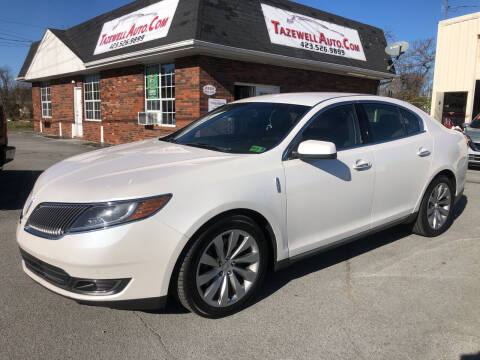 2013 Lincoln MKS for sale at tazewellauto.com in Tazewell TN