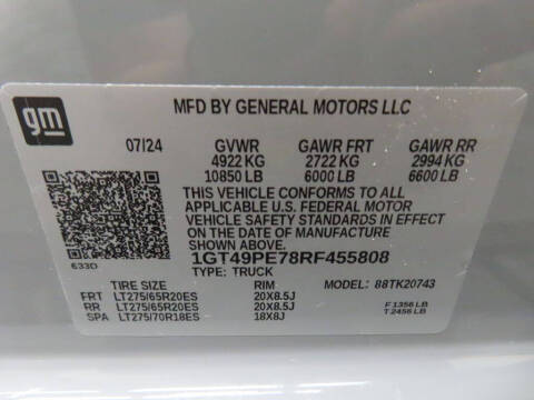 2024 GMC Sierra 2500HD