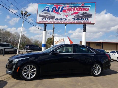 2019 Cadillac CTS for sale at ANF AUTO FINANCE in Houston TX
