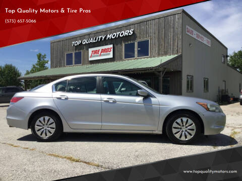 2010 Honda Accord for sale at Top Quality Motors & Tire Pros in Ashland MO