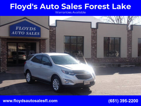2019 Chevrolet Equinox for sale at Floyd's Auto Sales Forest Lake in Forest Lake MN