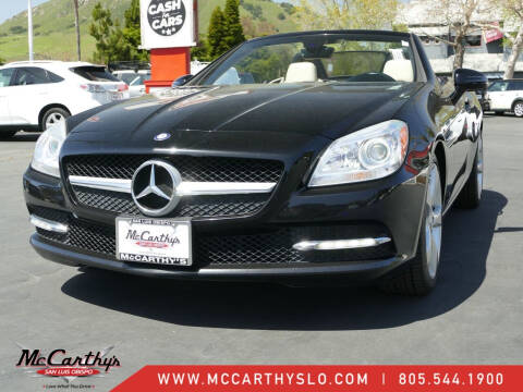 2013 Mercedes-Benz SLK for sale at McCarthy Wholesale in San Luis Obispo CA