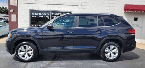 2018 Volkswagen Atlas 2.0T S