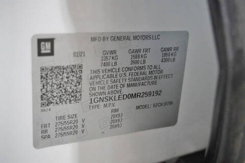 2021 Chevrolet Tahoe Police