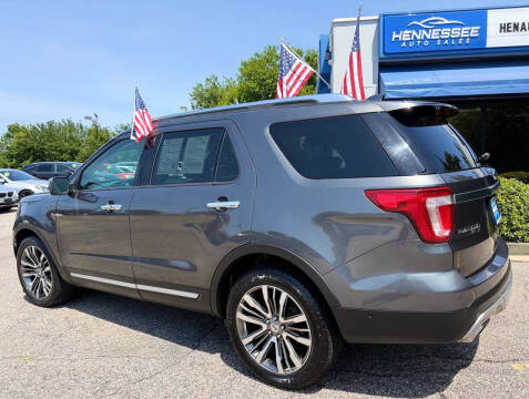 2016 Ford Explorer Platinum