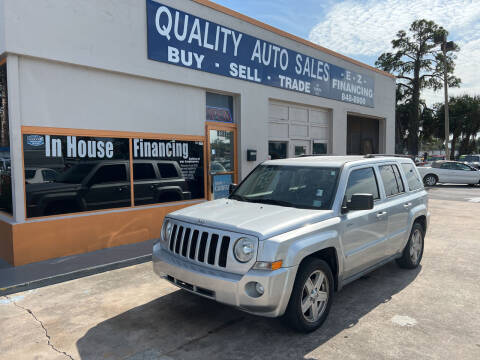 2010 Jeep Patriot for sale at QUALITY AUTO SALES OF FLORIDA in New Port Richey FL