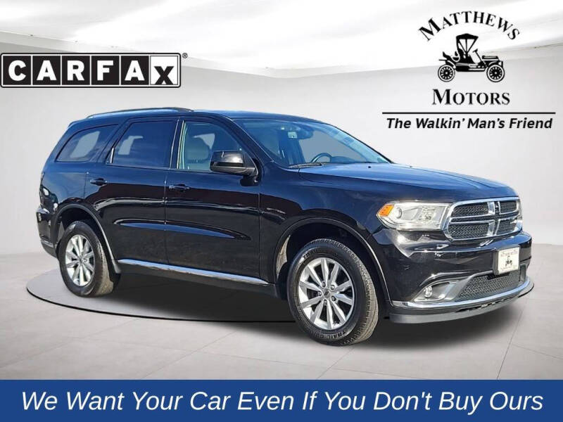 2019 Dodge Durango for sale at Auto Finance of Raleigh in Raleigh NC