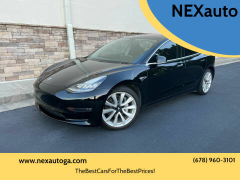 2018 Tesla Model 3 for sale at NEXauto in Flowery Branch GA