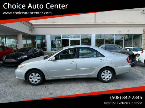 2004 Toyota Camry for sale at Choice Auto Center in Shrewsbury MA