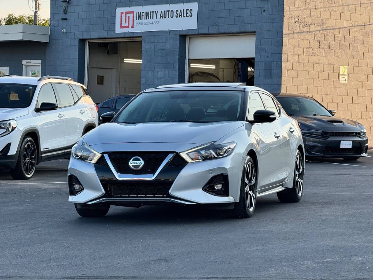 2018 Nissan Maxima for sale at Infinity Auto Sales LLC in Ham Lake, MN