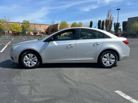 2012 Chevrolet Cruze for sale at TONY'S AUTO WORLD in Portland OR