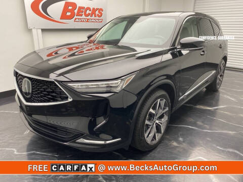 2022 Acura MDX for sale at Becks Auto Group in Mason OH