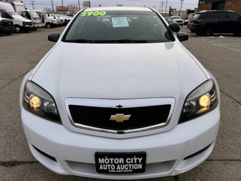 2012 Chevrolet Caprice Police