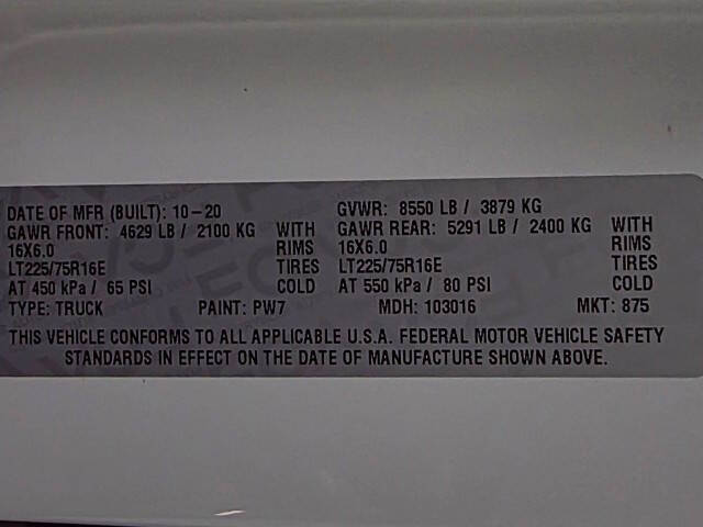 2021 RAM ProMaster 1500 136 WB