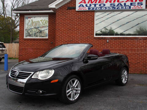 2011 Volkswagen Eos for sale at AMERICAN AUTO SALES LLC in Austell GA