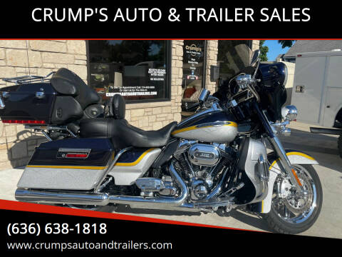 2012 Harley Davidson Ultra Classic Screaming Eagle  for sale at CRUMP'S AUTO & TRAILER SALES in Crystal City MO