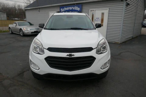 2017 Chevrolet Equinox for sale at SCHERERVILLE AUTO SALES in Schererville IN