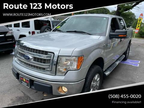 2013 Ford F-150 for sale at Route 123 Motors in Norton MA