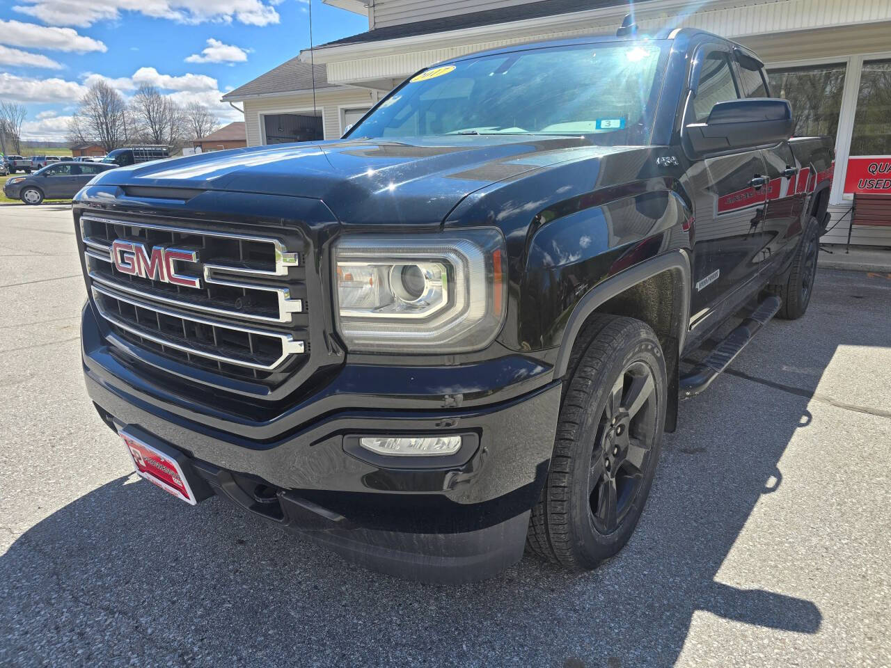 Black 2017 GMC Sierra 1500 Base 4x4 Base 4dr Double Cab 6.5 ft. SB 1