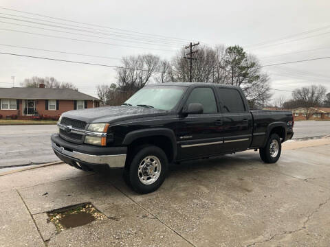 2003 Chevrolet Silverado 1500HD for sale at E Motors LLC in Anderson SC