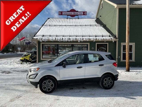 2018 Ford EcoSport for sale at SCHURMAN MOTOR COMPANY in Lancaster NH