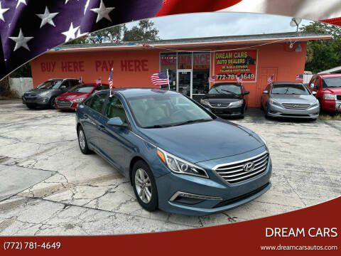 2015 Hyundai Sonata for sale at DREAM CARS in Stuart FL