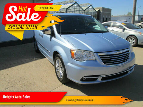 2013 Chrysler Town and Country for sale at Heights Auto Sales in Peoria Heights IL