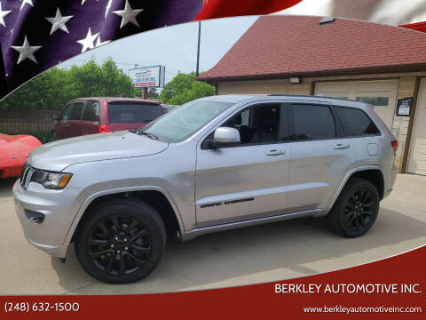 2019 Jeep Grand Cherokee for sale at Berkley Automotive Inc. in Berkley MI